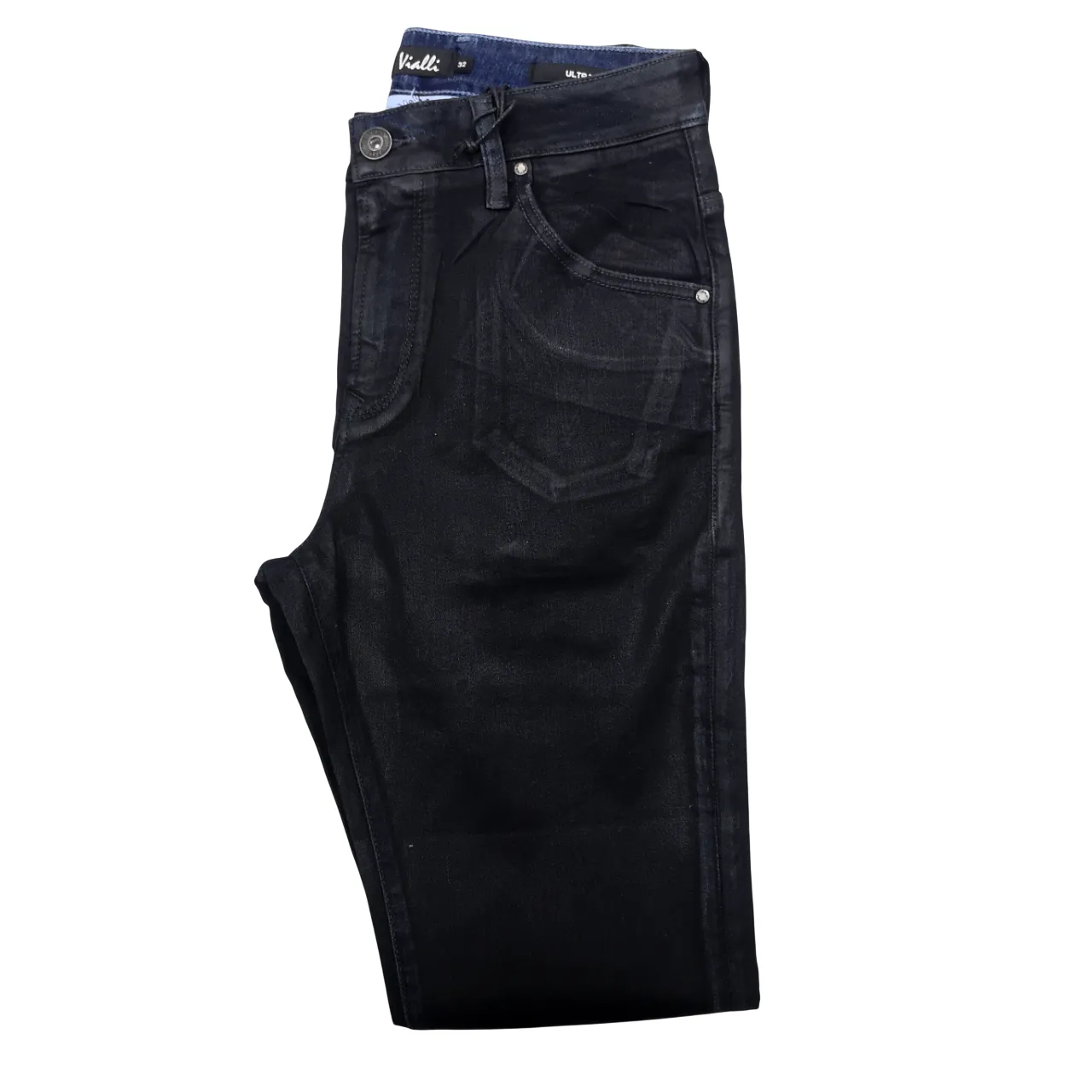 Vialli Ithisso Navy Ultra Fit Jean