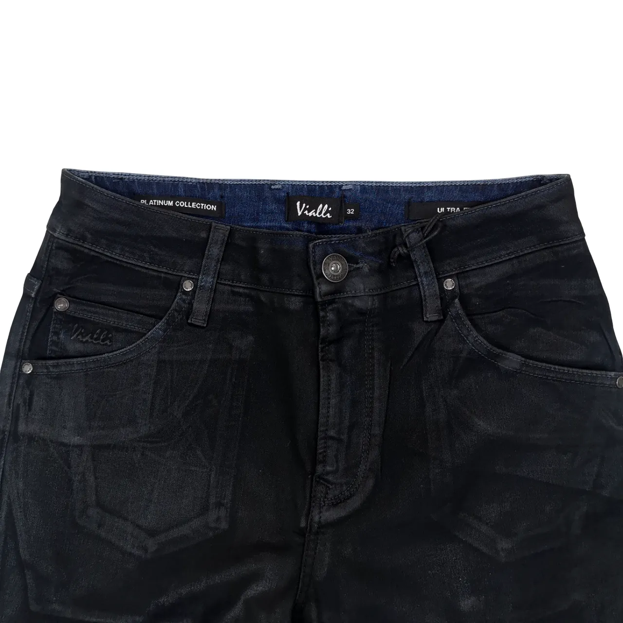 Vialli Ithisso Navy Ultra Fit Jean