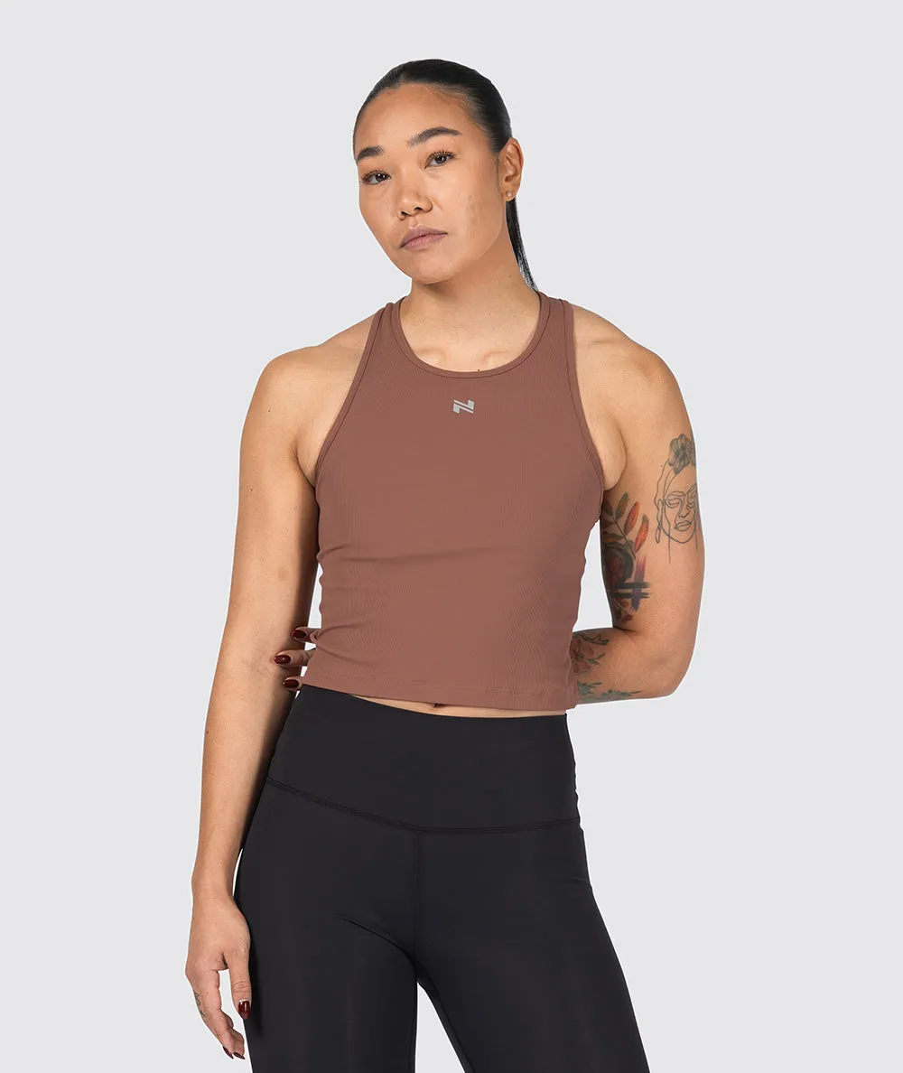 Women's Ribbed Crop Top