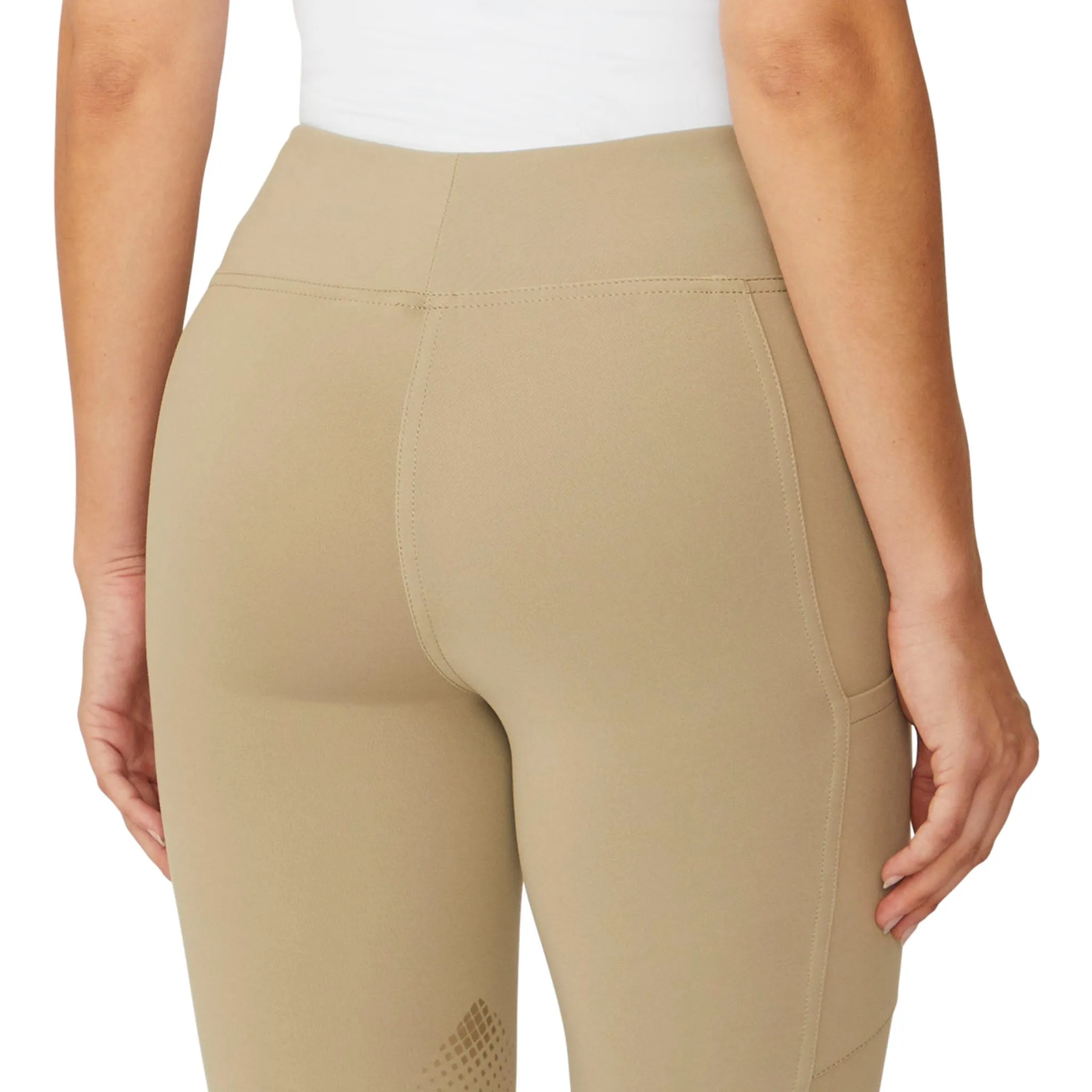 Women's Signature Flexion Knee Patch Tight - Sandstone