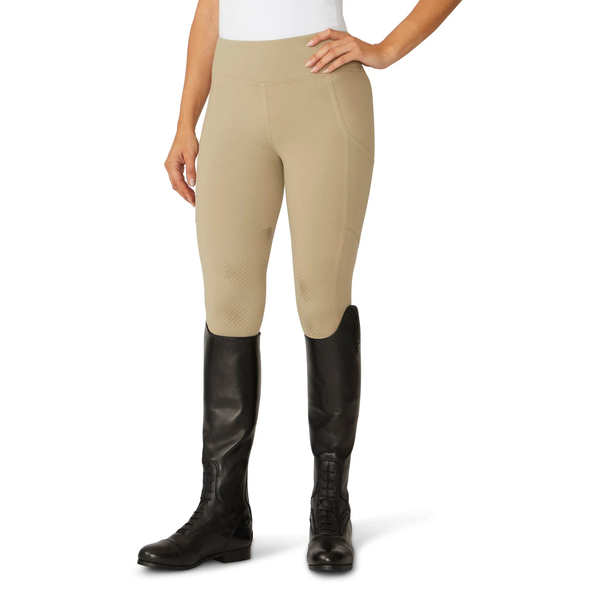 Women's Signature Flexion Knee Patch Tight - Sandstone