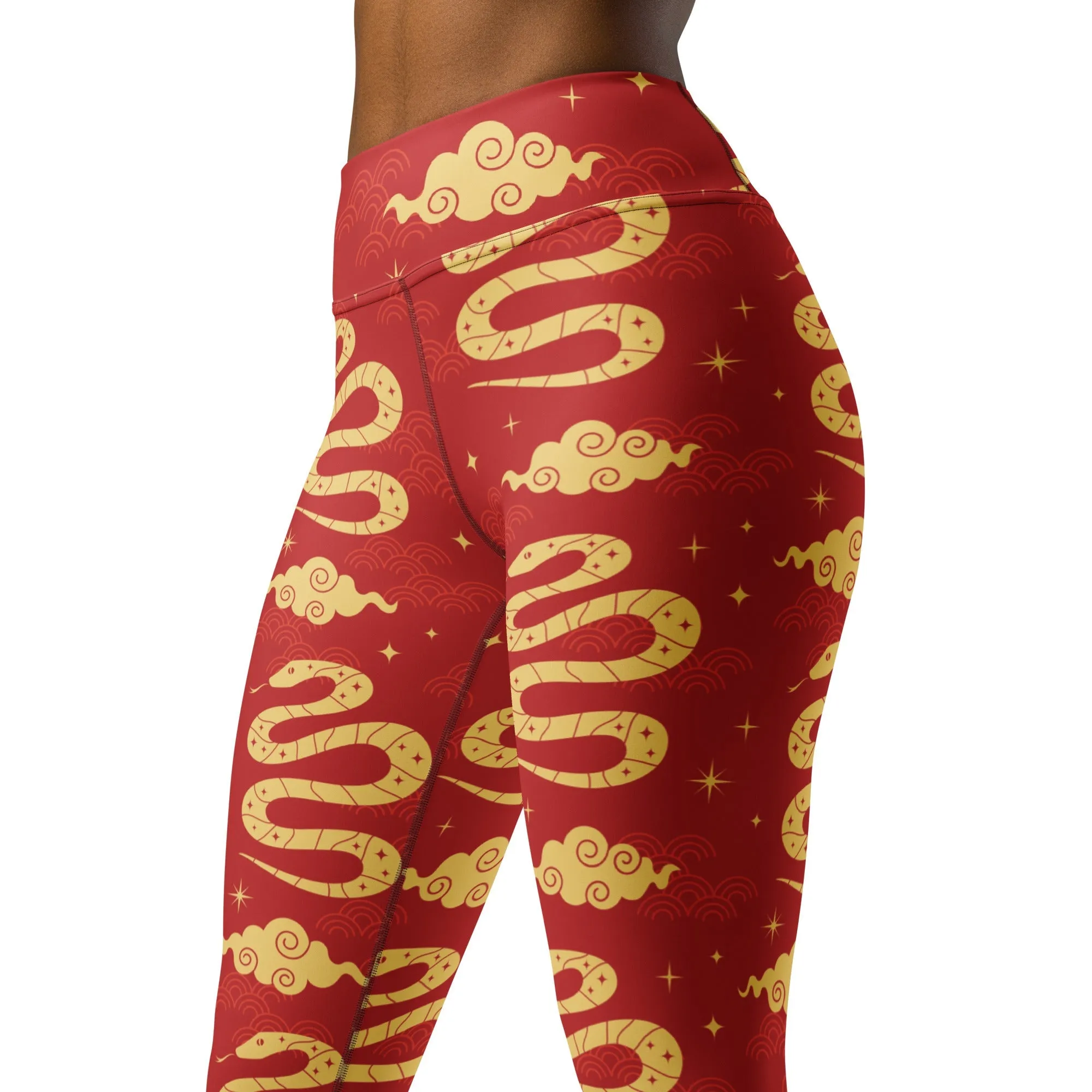 Year Of The Snake Yoga Leggings