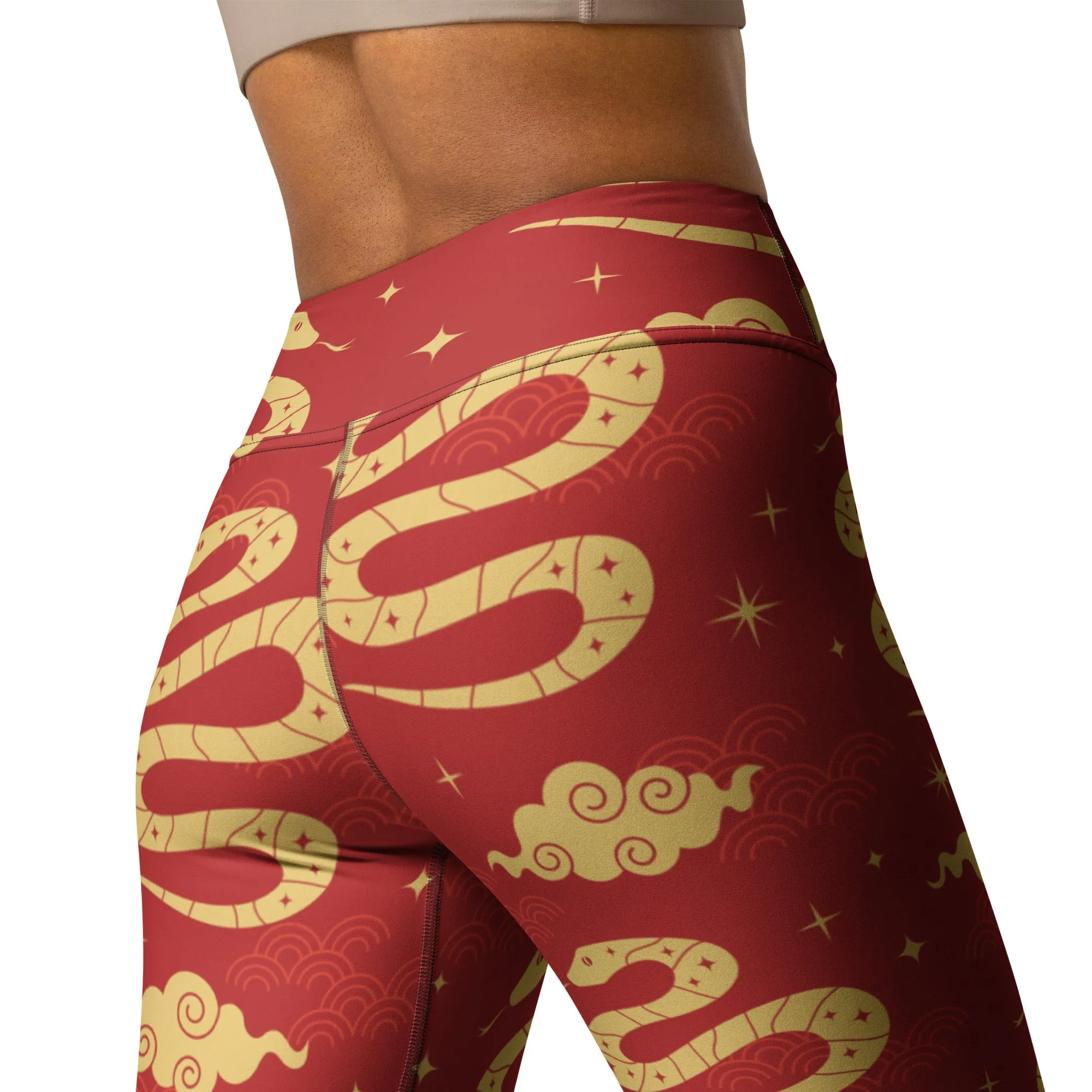 Year Of The Snake Yoga Leggings