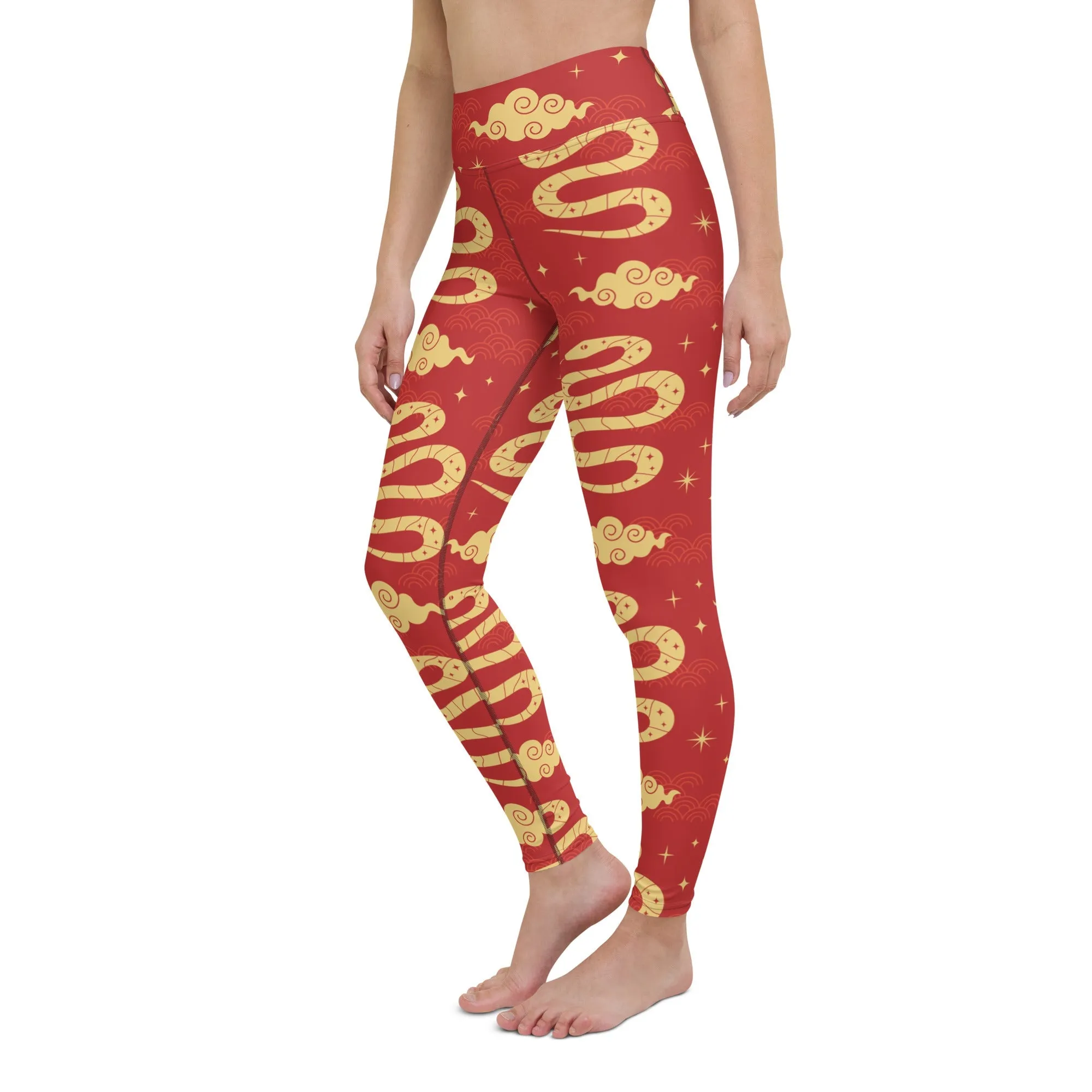 Year Of The Snake Yoga Leggings