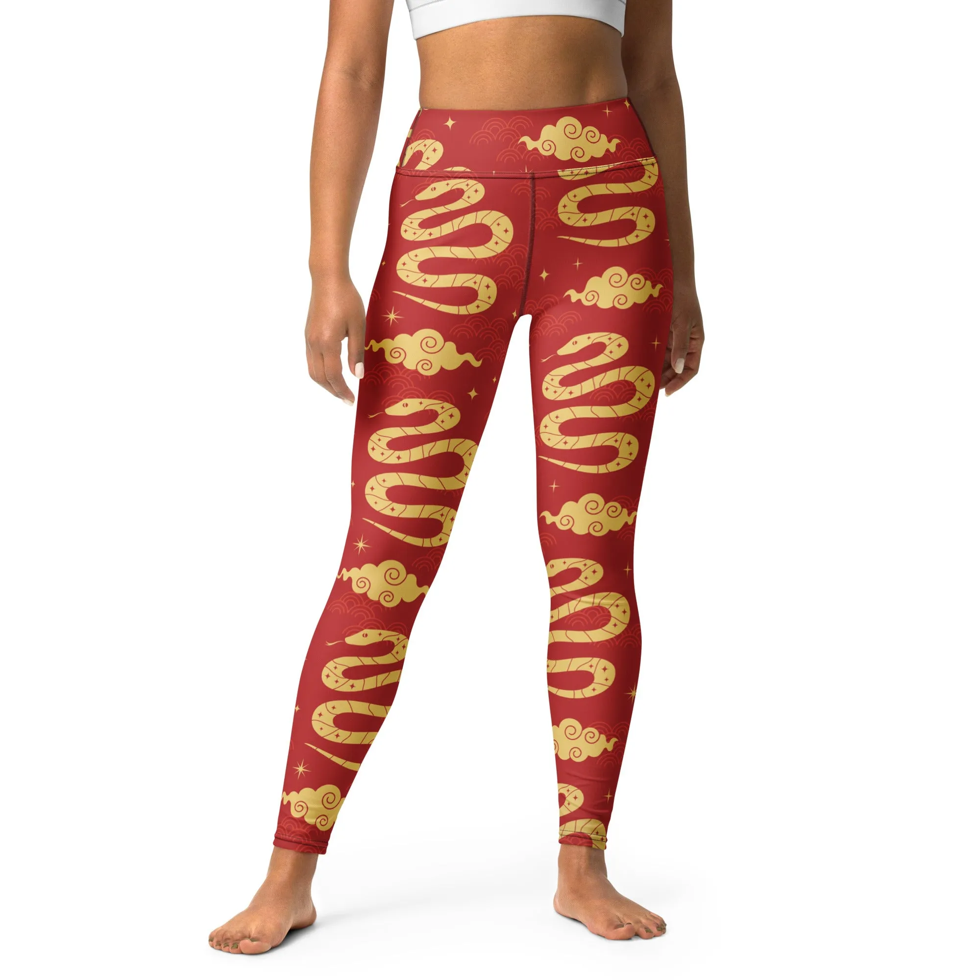 Year Of The Snake Yoga Leggings