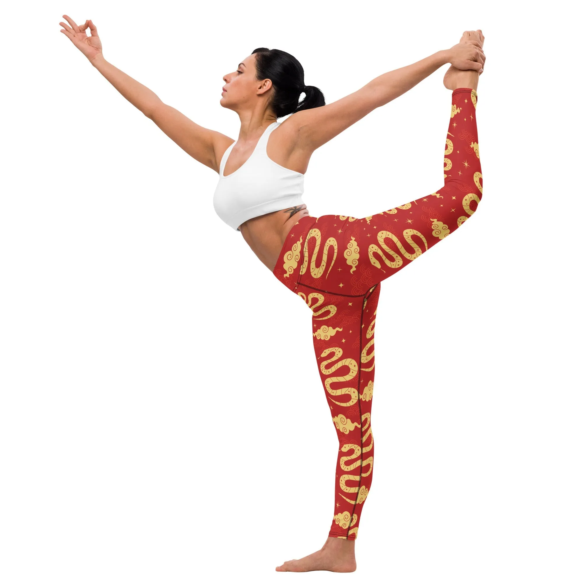 Year Of The Snake Yoga Leggings