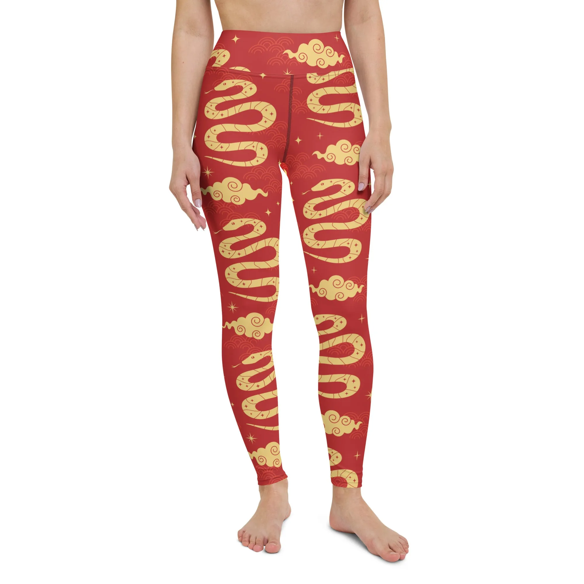 Year Of The Snake Yoga Leggings