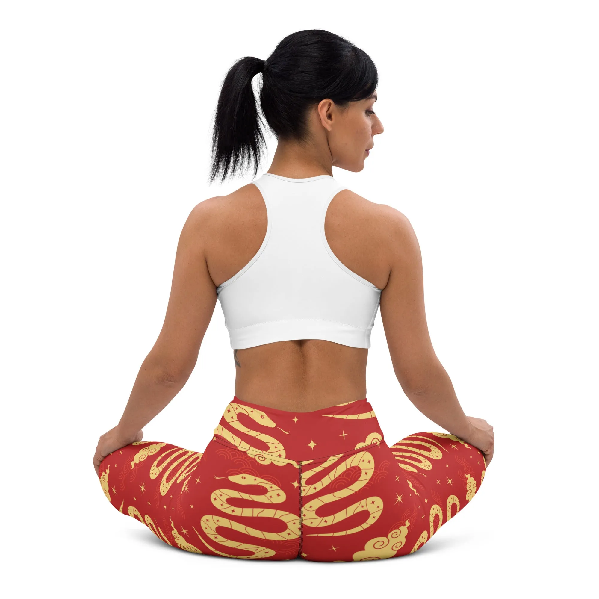 Year Of The Snake Yoga Leggings