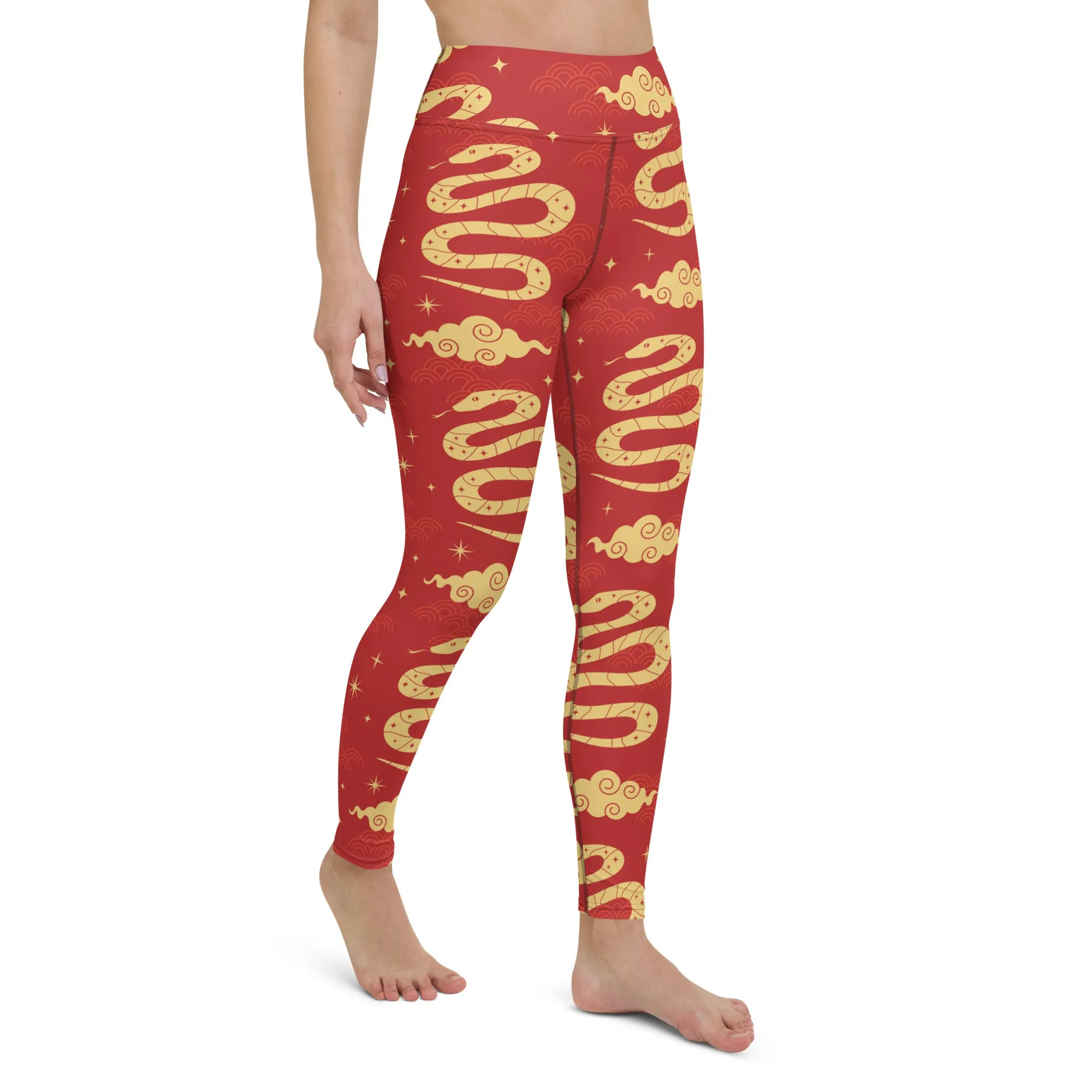 Year Of The Snake Yoga Leggings