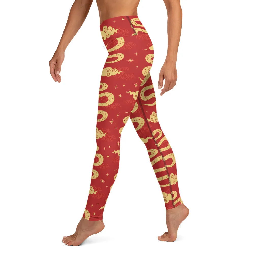 Year Of The Snake Yoga Leggings