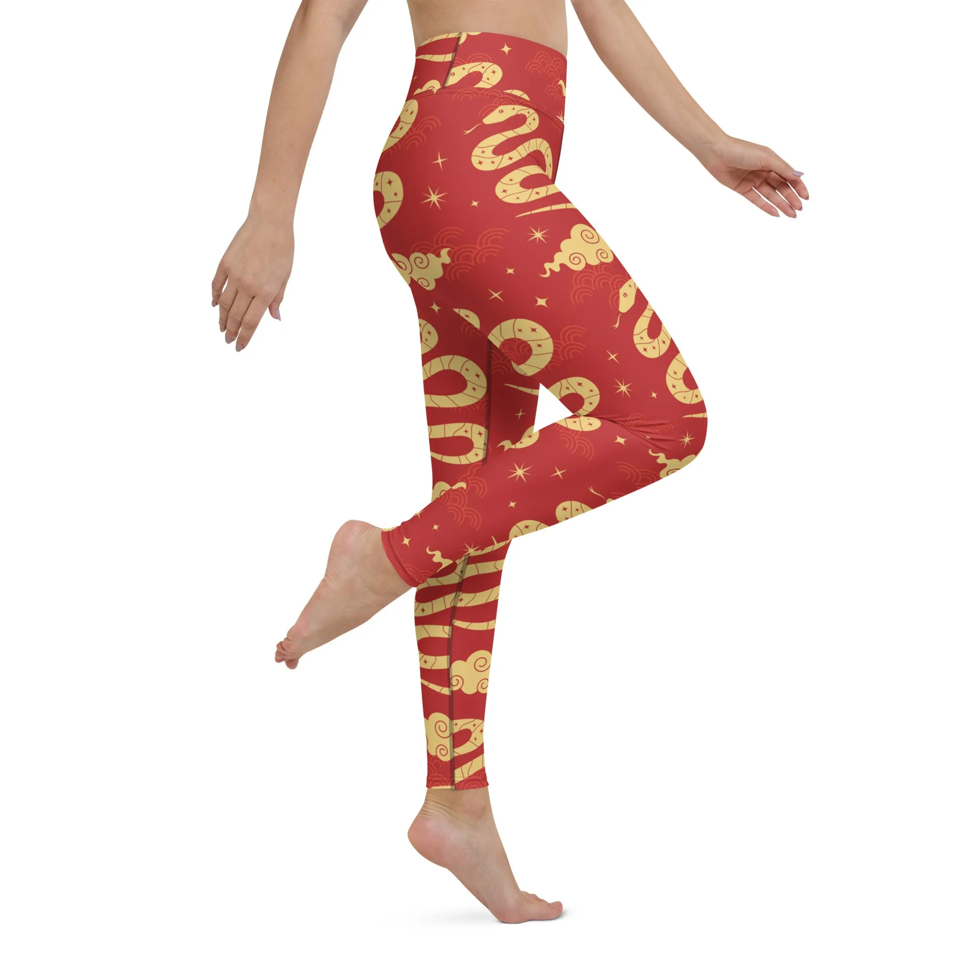 Year Of The Snake Yoga Leggings